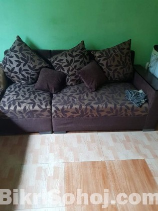 L pattern sofa set